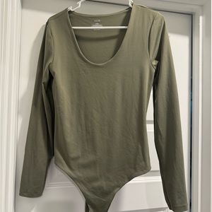NUUDS olive bodysuit